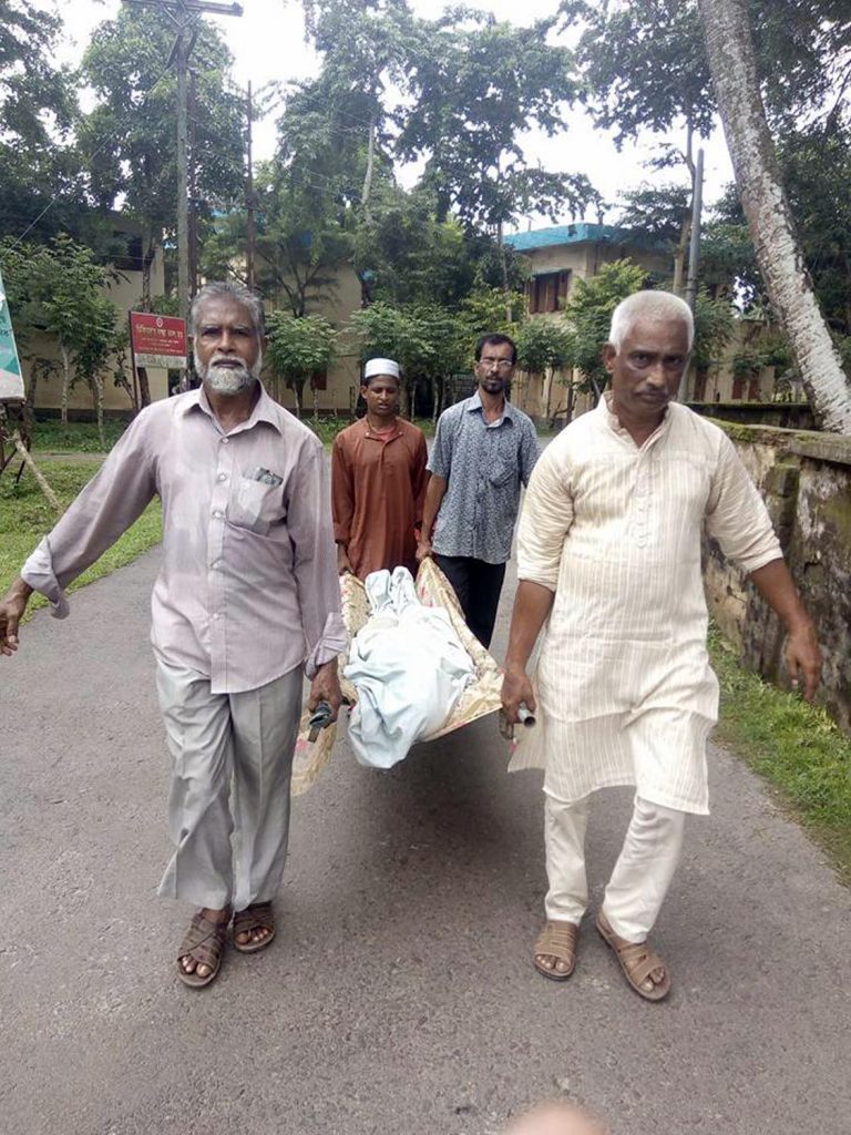 ভারসাম্যহীন অজ্ঞাত মর্জিনার শেষ যাত্রা