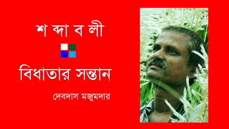 দেবদাস মজুমদারের শব্দাবলী