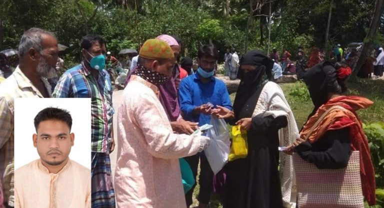 হলতা গুলিশাখালী ইউনিয়নের কর্মহীন দেড় হাজার মানুষের মাঝে নগদ অর্থ সহায়তা প্রদান