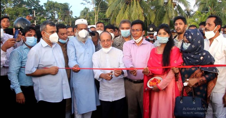 পিরোজপুরের কাউখালী-সোনাকুর ফেরি সার্ভিস উদ্বোধন
