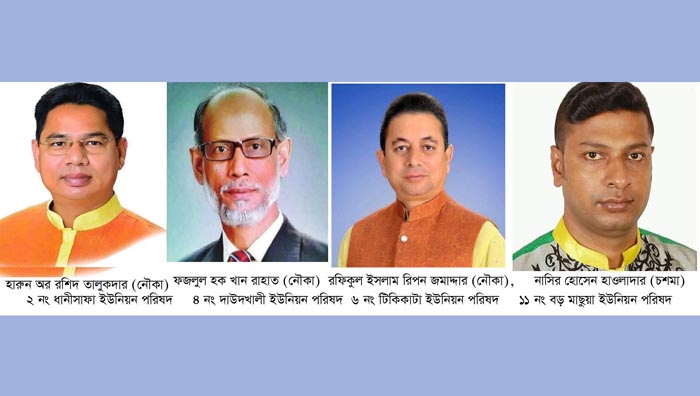 মঠবাড়িয়ায় ইউপি নির্বাচনে ৩টিতে নৌকা, ১টিতে বিদ্রোহী বিজয়ী