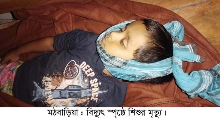 মঠবাড়িয়ায় ধানক্ষেতে ইঁদুর মারার তারে জড়িয়ে শিশু নিহত পরিবারের হত্যা মামলা দায়ের